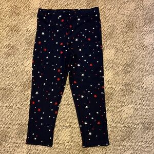 Starry patriotic Kids Leggings